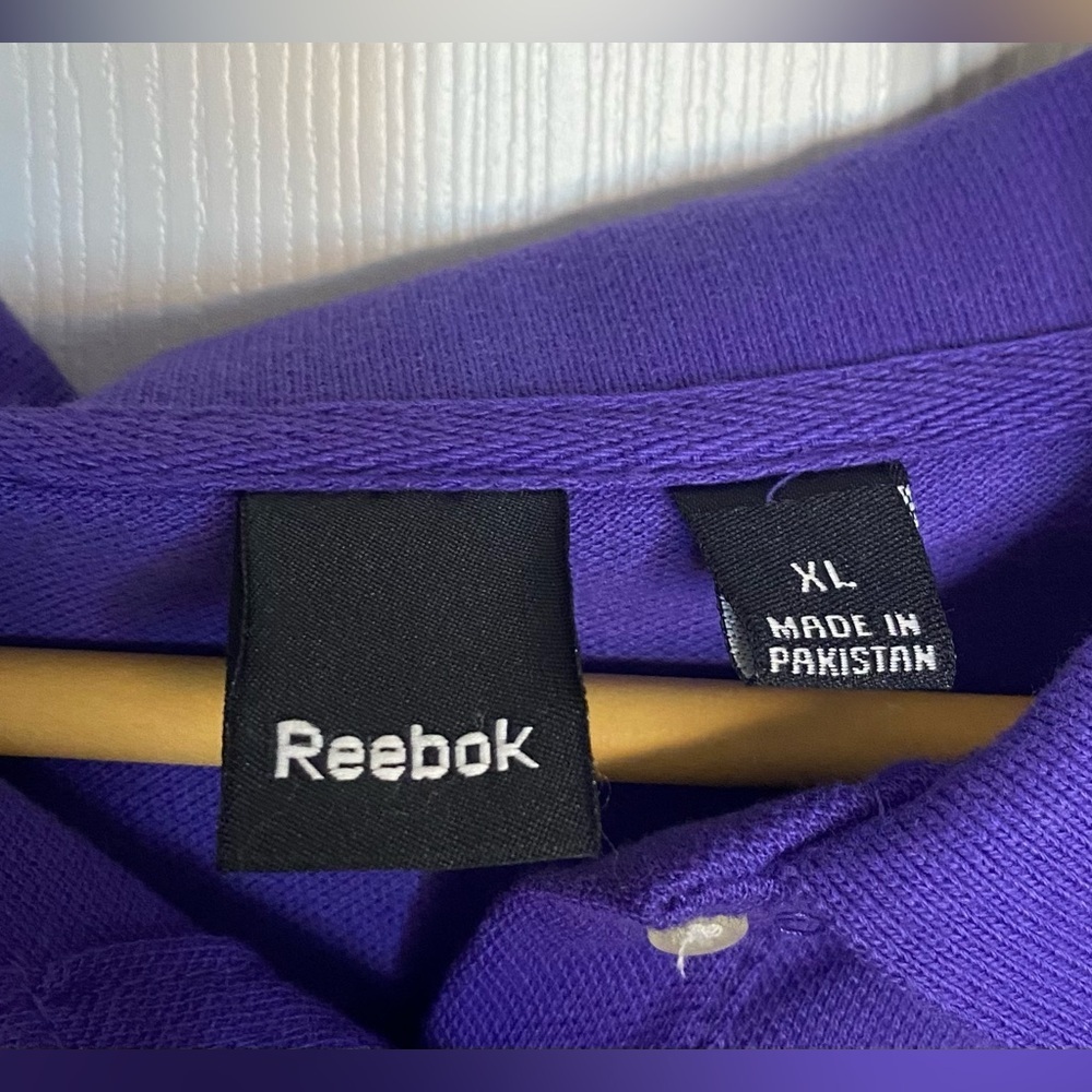 NWT Reebok Purple Polo - Picture 4 of 4